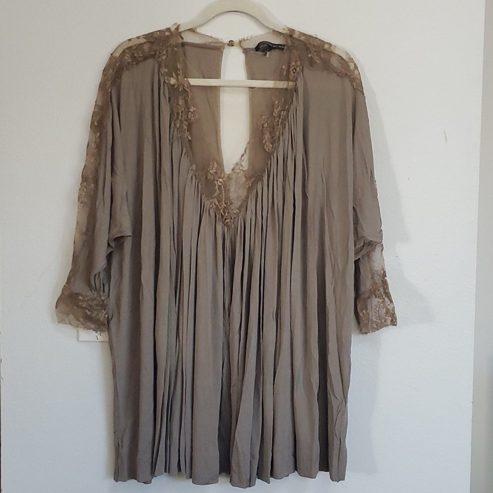 Alessandro Dell'acqua silk tunic top